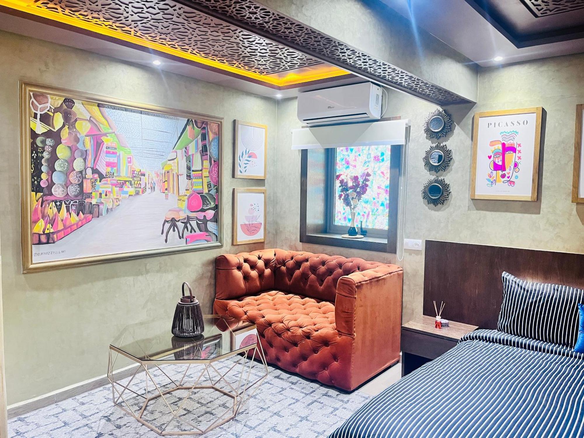 Studio Elegant Au Coeur De La Medina De Rabat Kültér fotó