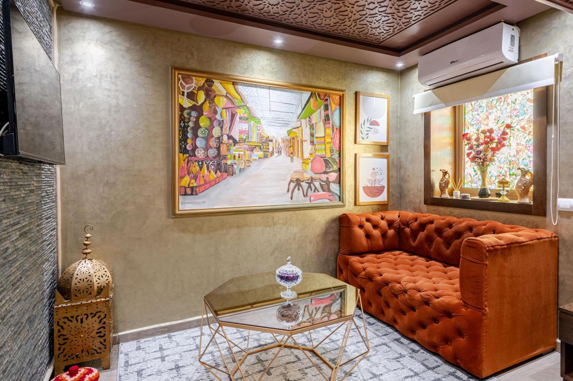 Studio Elegant Au Coeur De La Medina De Rabat Kültér fotó